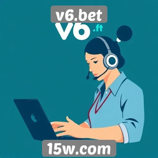 Suporte ao cliente e atendimento no v6.bet
